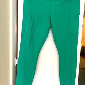 Cute Green Athleta Leggings